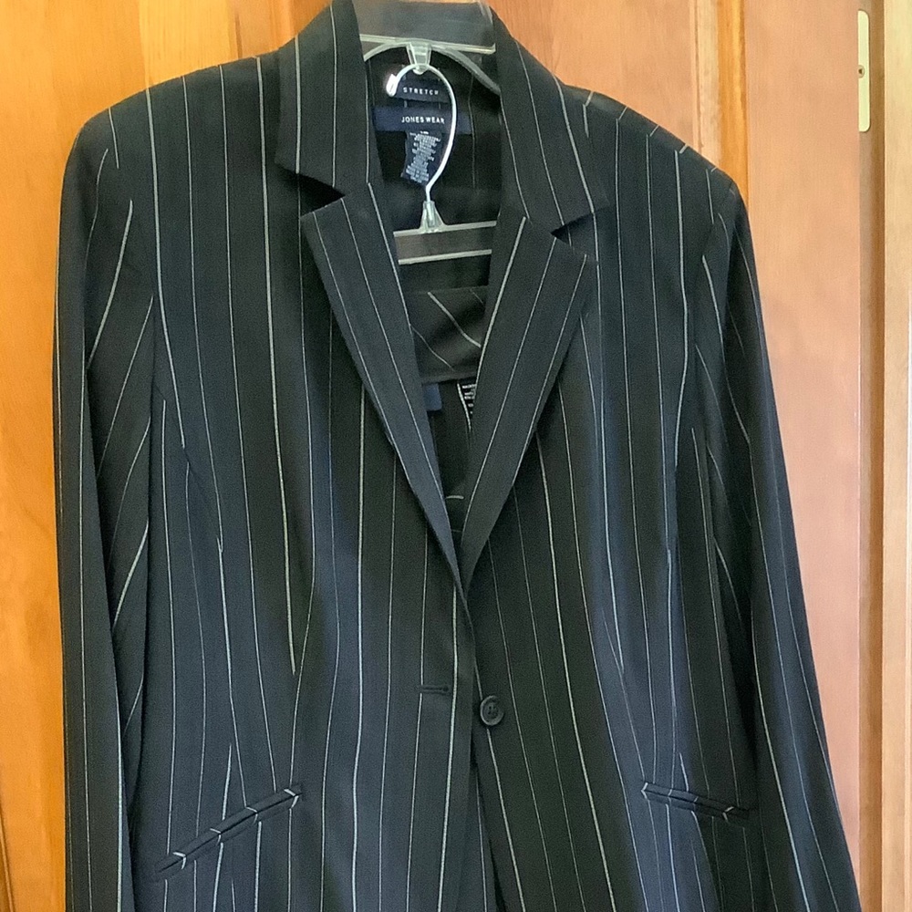 Pinstripe Suit